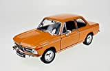 B-M-W 2002ti Coupe Orange 1966-1977 1/24 Welly modello Auto