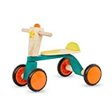 B. toys Bici per bambini in legno – Giocattoli per bambini – Push & Ride Bike – Quattro ruote – ...