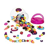 B. toys by Battat- Pop Arty, 150 Perline a Scatto, Kit di Gioielli Fai da Te per Bambini, Multicolore, 10 ...