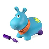 B. toys – Ippopotamo cavalcabile gonfiabile con pompa Inclusa – Giochi cavalcabili per bambini – Salta e rimbalza – 2 ...