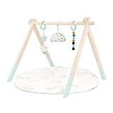 B. toys – Palestrina di legno per bimbi – Tappeto di gioco Starry Sky – 3 giocattoli sensoriali per neonati ...
