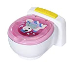 Baby Born Toilette - Effetti Sonori - per Mani Piccole - Cacca Brillante Color Arcobaleno - 43cm - Età: 3+