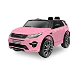 Babycar Land Rover Discovery Sport Mp4 ( Rosa ) Nuova Con Sedile in Pelle Macchina Elettrica per Bambini Ufficiale con ...