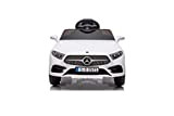 Babycar Mercedes CLS 350 AMG ( Bianca ) Nuova con Sedile in Pelle Macchina Elettrica per Bambini Ufficiale con Licenza ...