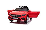 Babycar Mercedes CLS 350 AMG ( Rossa ) Nuova con Sedile in Pelle Macchina Elettrica per Bambini Ufficiale con Licenza ...