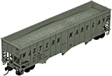 Bachmann Trains - Tramoggia a tre baie in acciaio da 100 tonnellate - WESTERN MARYLAND #63834 - Scala HO