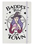 Baddest Witch In Town A5 Hard Cover Taccuino Crema 14x21cm