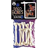 Bag - O - Bones RUB923ACC - Confezione di 10 Ossa in plastica, 14 anni+, Colore Bianco