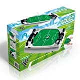 BAKAJI Gioco da Tavolo Footbal Soccer Game - da 2 a 4 Giocatori - con 10 Palline