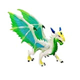Bambini Dragon Figure Model,Drago Volante Ghiaccio,Figure in plastica Realistic Dragon Model Collection Educational Toy per la Decorazione Domestica(Drago di verde)