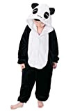 Bambini Pigiama Tutina Onesie Kigurumi Cosplay Costume Animale Panda Unisex per Altezze da 90 a 148 cm