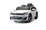 Bambino Veicolo 12 V Auto elettrica per bambini Volkswagen Golf GTI 2,4 GHz Bianco RC Controllo