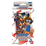Bandai - Gioco di carte Digimon: Starter Deck- Gaia Red - Gioco di carte collezionabili
