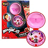 Bandai Miraculous-Telefono magico travestimento in Ladybug/accessorio di ruolo play-giocattolo sonoro e luminoso-Parle Italiano-P506295, P506295
