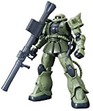 Bandai Model Kit-56632 56632 HG Gundam The Origin 016 Zaku II Type C-5 1/144, 16745