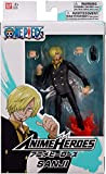 Bandai One Piece-Action Figure Anime Heroes 17 cm-Sanji-36933, Colore Sanji, 36933