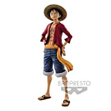 Banpresto- One Piece-Grandista-The Grandline Men-Monkey D. Luffy, 27 cm, 80608