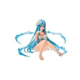 Banpresto- Sword Art Online Asuna Statua Code Register-EXQ Figure, Colore Blu Marino, 13 cm, 83702