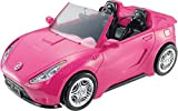 Barbie – Barbie Cabrio Glamour, Macchina Sportiva Rosa per Bambole, Due Posti, Dettagli Realistici e Ruote che Girano, Giocattolo per ...