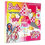 Barbie Calendario dell'Avvento, Calendario Avvento con Bombe da Bagno, 25 Accessori Barbie Originali