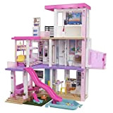 Barbie Casa dei Sogni - Playset Casa di Barbie 3 piani - Piscina - Scivolo - Ascensore - Oltre 75 ...