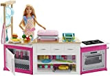 Barbie, Cucina da Sogno con Bambola, 5 Aree di Gioco, Pasta Modellabile, Luci e Suoni, Giocattolo per Bambini 4 + ...