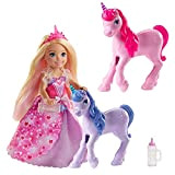 Barbie - Dreamtopia Chelsea Playset con Bambola Principessa e Cuccioli di Unicorno, Giocattolo per Bambini 3+ Anni, GJK17