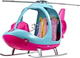 Barbie FWY29 l'Elicottero per Bambole, Rosa e Azzurro con Elica che Gira, Giocattolo per Bambini 3 + Anni, Esclusivo Amazon