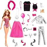 Barbie GFF61 Christmas Advent Calendar, Doll and Fashion Accessories