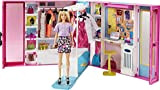 Barbie L'Armadio Dei Sogni - Con Bambola Barbie Bionda - Specchiera - Oltre 25 Vestiti e Accessori Barbie - 60 ...