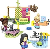 Barbie- Mega Construx Barbie Centro Veterinario e di Toelettatura Animali, Giocattolo per Bambini 4+Anni, GYH09
