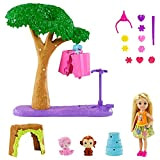 ​Barbie Playset il Compleanno Perduto Festa Indimenticabile con bambola Chelsea, 2 Cuccioli e Accessori, Giocattolo per Bambini 3+Anni,GTM84