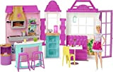 Barbie- Playset Il Ristorante di Barbie con Bambola con Cappello Chef e Grembiule e Oltre 30 Accessori da Cucina, Giocattolo ...