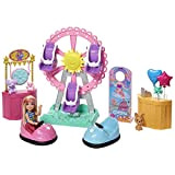 Barbie- Playset Luna Park Club Chelsea e Bambola Chelsea Bionda con Abito, Ruota Panoramica, Macchinine da Autoscontro, Cucciolo e Accessori ...