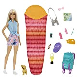Barbie Siamo in Due Malibu in Campeggio - Playset Campeggio con Bambola Malibu e Cagnolino - 10+ Accessori -  29,21 ...