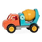 Battat - Camion del miscelatore di cemento con le parti mobili di lavoro e il conducente - Camion del giocattolo ...
