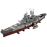 BBDI Technical portaerei, WW2 Bismarck Kreuzer, corazzata modello MOC-84840, 9566 pezzi, set di mattoncini da costruzione compatibile con Lego 10294, ...