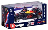 Bburago 18-38052 compatibile con Red Bull Honda RB16, No.33, Aston Martin Red Bull Racing, Red Bull, Formula 1, GP Abu ...