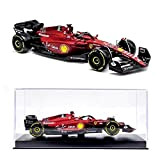 Bburago-BBURAGO-1/43 Ferrari-SF 2022 Formula 1-con Casco #Leclerc-Nuova Fa 2022-Auto in Miniatura per Bambini-Riproduzione su Scala, 36831L