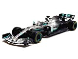 Bburago - Modello in scala 1/43 compatibile con Mercedes AMG compatibile con Petronas F1 W10 EQ Power+ 2019 # 44 ...
