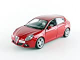 Bburago22128R - Alfa-Romeo Giulietta, Scala 1:24, Colore: Rosso