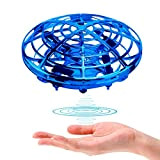 Beedove Mini UFO Drone per Bambini, Palla Volante Giocattolo Rotanti 360 °Controllati a Gesto Flying Ball, RC Quadricottero Induzione a ...