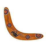 BESPORTBLE boomerang legno fatto a mano boomerang a forma di V ritorno boomerang manovre australiane freccette attrezzature sportive per bambini ...