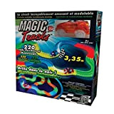 BestofTv Magic Track – Circuito Luminoso – 3,35 Metri, modulabile e Lucido nel Nero – Visto a la Tele