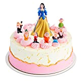 Biancaneve e i Sette Nani Figura,Biancaneve e i Sette Nani Cake Topper,Biancaneve e i Sette Nani da Giardino, Bambini Forniture ...
