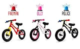 Bici Senza Pedali Bicicletta Equilibrio Bambino Balance Bike - Bicicletta per Bambini 2-6 Anni - carico massimo 30 kg ruota ...