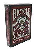 bicicletta drago torna a giocare a carte - 1 mazzo rosso Bicycle Dragon Back Playing Cards - 1 Deck Red