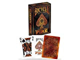 Bicycle Fire Giocattolo, Colore Arancione, Poker 62.5x88 mm, 1034622
