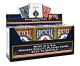 Bicycle Pacchetto di 12 Carte da Poker Standard (6 Blu/6 Rosso), CABICYC
