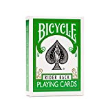 Bicycle Rider Back Green Playing Cards
